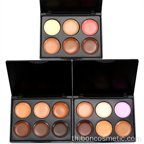 OEM ที่กำหนดเองคอนซีลเลอร์บรัชออนครีมมูลนิธิ palette